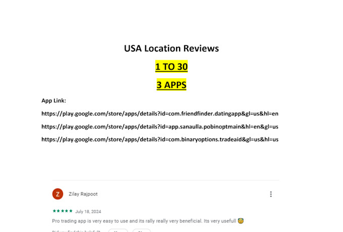 do QA testing, reviews and software testing of your app or game